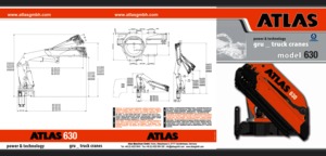 Macarale hidraulice de încărcare Atlas AK 630.6