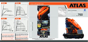 Macarale hidraulice de încărcare Atlas AK 760.8 J4
