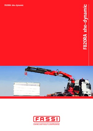 Macarale hidraulice de încărcare Fassi F 820 RA 2.23 xhe-dynamic