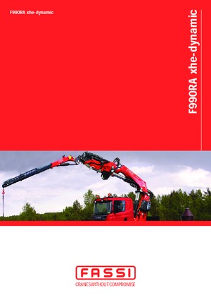 Macarale hidraulice de încărcare Fassi F 990 RA 2.28 xhe-dynamic