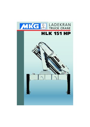 Macarale hidraulice de încărcare MKG HLK 151 HP a2 