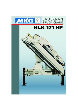 Macarale hidraulice de încărcare MKG HLK 171 HP a3