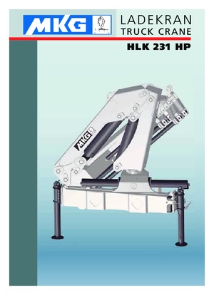 Macarale hidraulice de încărcare MKG HLK 231 HP a5