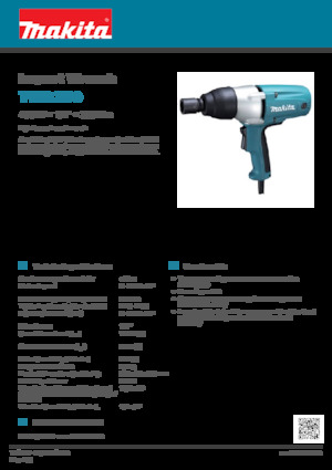 Șurubelniițe cu impact&chei fixe Makita TW0350