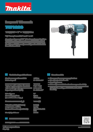 Șurubelniițe cu impact&chei fixe Makita TW1000