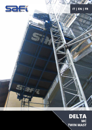 Trolii industriale Safi DELTA MC TWIN MAST 4.5