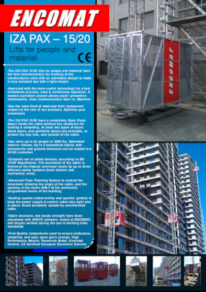 Trolii industriale Encomat IZA PAX 15