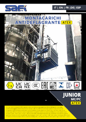 Trolii industriale Safi JUNIOR MP/PC ATEX