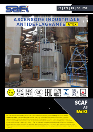 Trolii industriale Safi SCAF AS ATEX