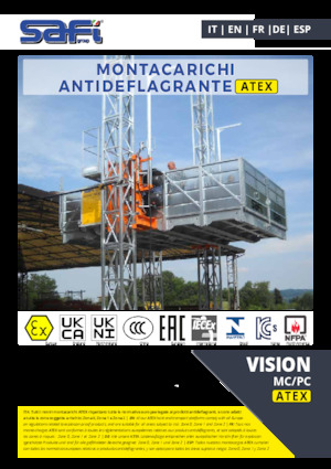 Trolii industriale Safi VISION MC/PC 5000 ATEX