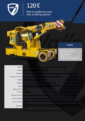 Macarale mobile industriale Valla 120 E 