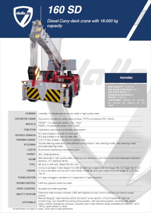 Macarale mobile industriale Valla 160 SD 