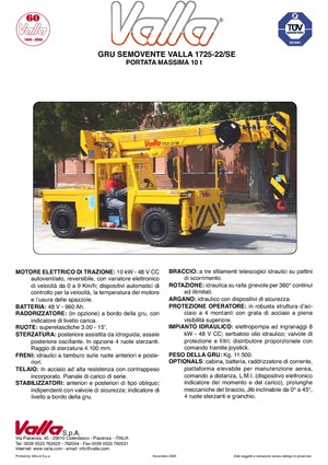 Macarale mobile industriale Valla 1725-22 SE