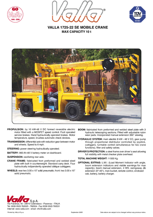 Macarale mobile industriale Valla 1725-22 SE