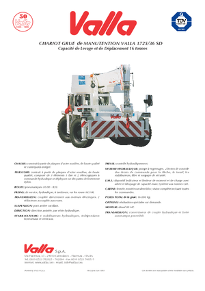 Macarale mobile industriale Valla 1725-36 SD
