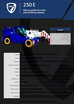 Macarale mobile industriale Valla 250 E 