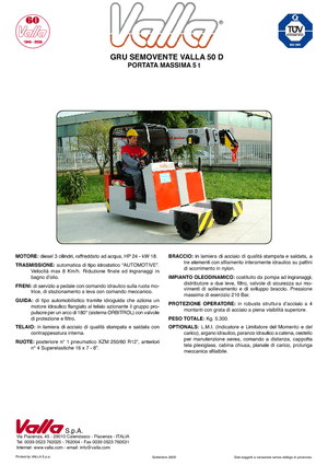 Macarale mobile industriale Valla 50 D 