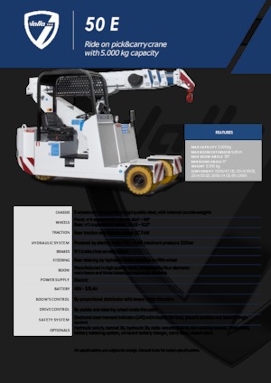 Macarale mobile industriale Valla 50 E