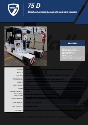 Macarale mobile industriale Valla 75 D 