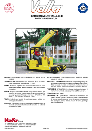 Macarale mobile industriale Valla 75 D 