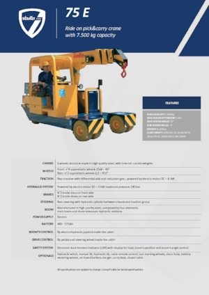 Macarale mobile industriale Valla 75 E 