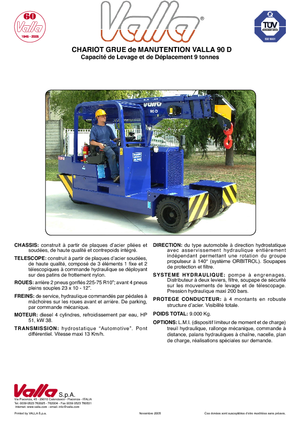 Macarale mobile industriale Valla 90 D 