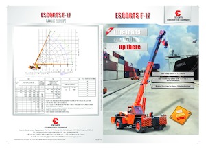 Macarale mobile industriale Escorts F 17