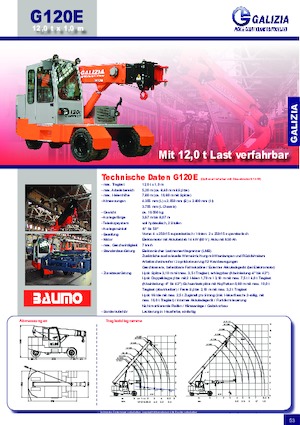Macarale mobile industriale Galizia G 120