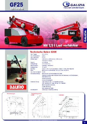 Macarale mobile industriale Galizia G 20 E