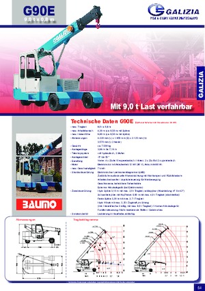 Macarale mobile industriale Galizia G 90