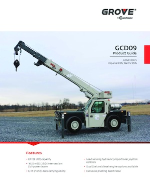 Macarale mobile industriale Grove GCD09