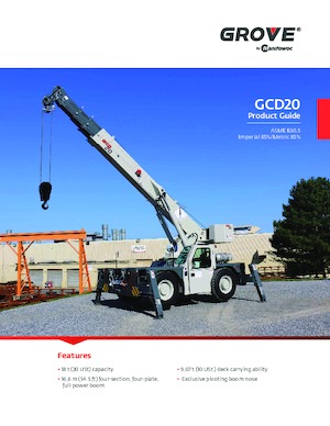 Macarale mobile industriale Grove GCD20
