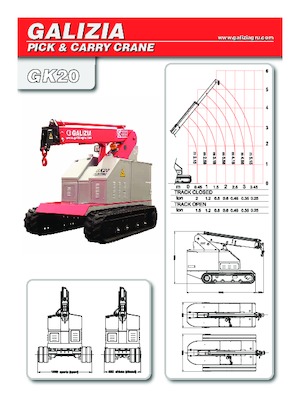 Macarale mobile industriale Galizia GK 20 E
