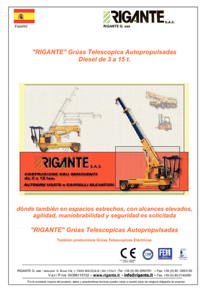 Macarale mobile industriale Rigante GR 50