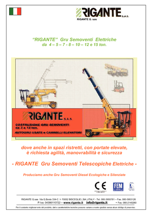 Macarale mobile industriale Rigante GR 50