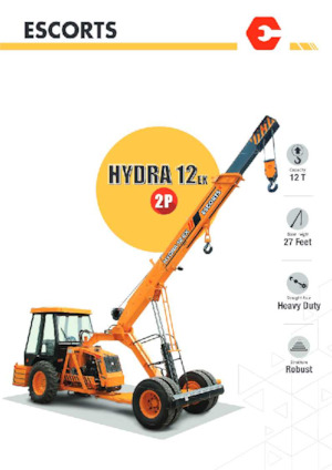 Macarale mobile industriale Escorts Hydra 12 EX