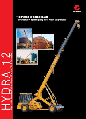 Macarale mobile industriale Escorts Hydra 12 SB