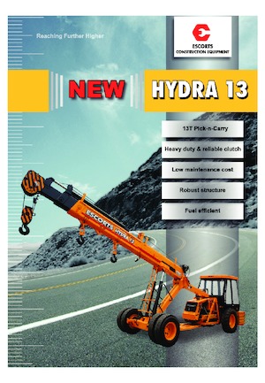 Macarale mobile industriale Escorts Hydra 13