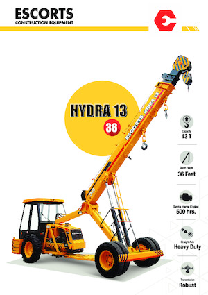 Macarale mobile industriale Escorts Hydra 1336