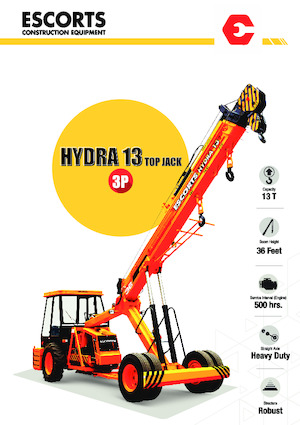 Macarale mobile industriale Escorts Hydra 1336 Top Jack