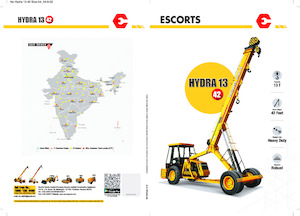 Macarale mobile industriale Escorts Hydra 1342