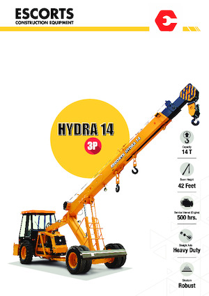 Macarale mobile industriale Escorts Hydra 14 3P