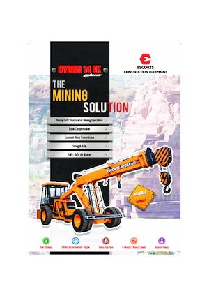 Macarale mobile industriale Escorts Hydra 14 EX Plus