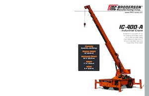 Macarale mobile industriale Broderson IC-400