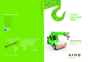 Macarale mobile industriale JMG L 120 