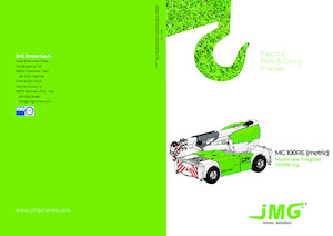 Macarale mobile industriale JMG MC 100RE