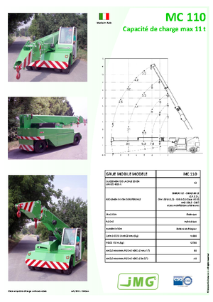 Macarale mobile industriale JMG MC 110