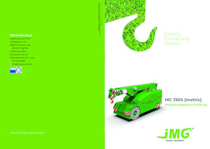 Macarale mobile industriale JMG MC 130S