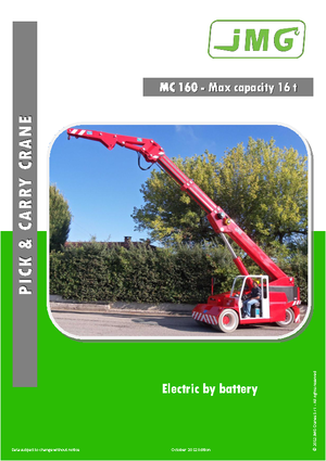 Macarale mobile industriale JMG MC 160