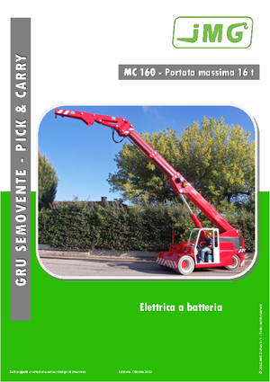 Macarale mobile industriale JMG MC 160